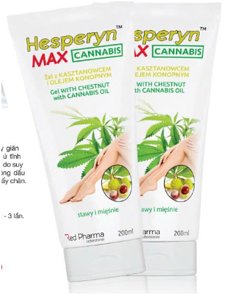 Hesperyn MAX gel Gel bôi suy tĩnh mạch Hesperyn